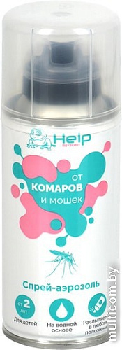 Спрей от насекомых Help Детский от комаров и мошек репеллентный 80294 90 мл