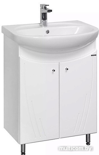 Мебель для ванных комнат Акватон Тумба с умывальником Минима 65 Н 1A1042K1MN010