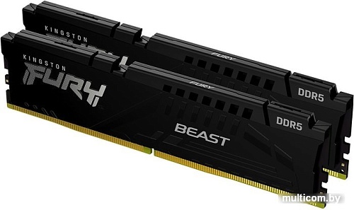 Оперативная память Kingston FURY Beast 2x32ГБ DDR5 6000 МГц KF560C40BBK2-64