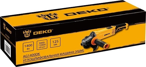 Угловая шлифмашина Deko AG1400DK 083-1027