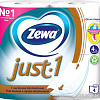 Туалетная бумага Zewa Just1, 4 слоя (4 рулона)