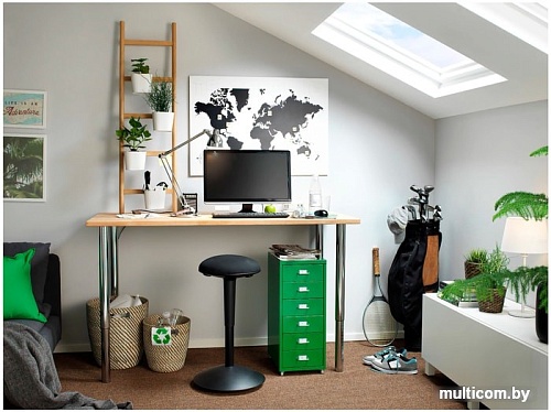 Табурет Ikea Нильс-Эрик 903.591.41 (черный/висле черный)