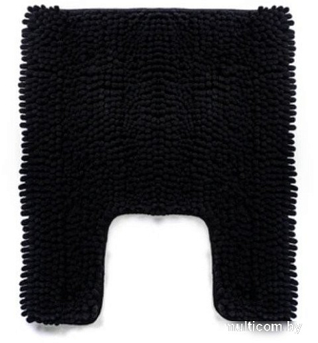 Набор ковриков Home One Chenille U-shape 410401 50х80/50х60 (черный)