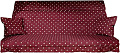 Сиденье + 2 подушки МебельСад с подголовником для садовых качелей 1800х530 (с222) 020.927