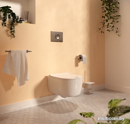 Панель смыва Berges Wasserhaus Novum R2 (матовый хром)