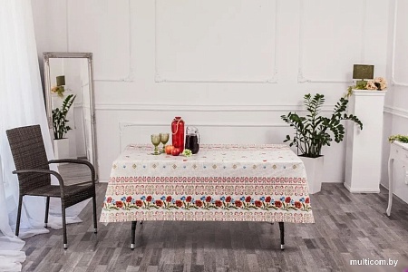 Скатерть Stolima Барыня-сударыня 821 Маковый (90x140)