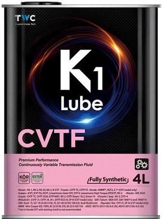 Трансмиссионное масло K1 Lube CVTF 4л