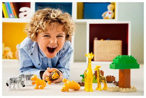 Конструктор LEGO Education PreSchool DUPLO Дикие животные 45012