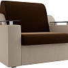 Кресло Лига диванов Сенатор 100693 80 см (коричневый/бежевый)