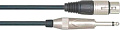 Кабель Leem NMH-20 XLR - 6.3 мм (6 м, черный)