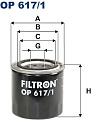 Масляный фильтр Filtron OP 617/1