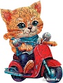 Пазл Treetobe Кот на мопеде 9888197
