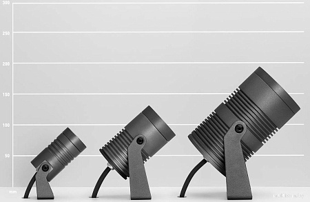 Уличный накладной светильник Arlight ALT-RAY-R42-5W Warm3000 (RAL 6010, 25 deg, 230V) 042661