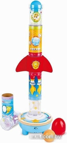 Развивающая игрушка Hape Ракета Движение, счет, цвета E0387_HP