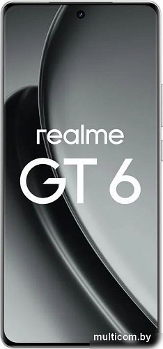 Смартфон Realme GT 6 12GB/256GB международная версия (зеркальный серебряный)