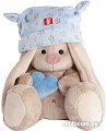 Мягкая игрушка Зайка Ми В голубой шапке с сердечком SidX-074