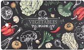 Разделочная доска Мультидом Овощной букет МТ18-23