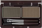 Тени для бровей The Saem Eco Soul Eyebrow Kit (тон 02 Gray Brown) 5 г