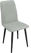 Стул Трия Стенли К1С (черный муар/велюр Confetti Silver)