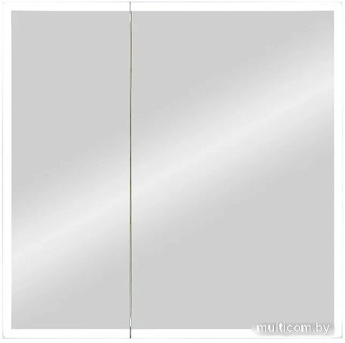 Континент Шкаф с зеркалом Reflex Led 80x80 (с датчиком движения)