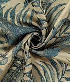 Штора Legrand Тропик 1.5x2.8 58120718 (изумрудный/золотой)