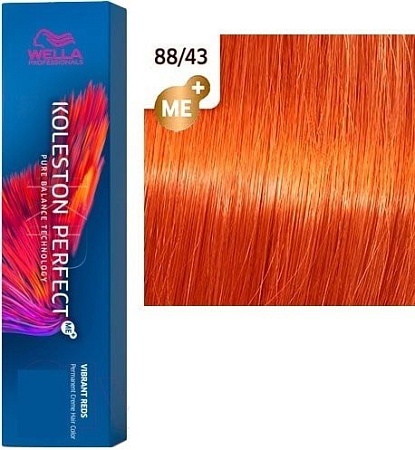 Крем-краска Wella Professionals Koleston Perfect ME+ 8/34 чилийский оранжевый