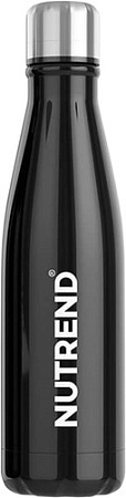Бутылка для воды Nutrend Stainless Steel Bottle 2021 750мл (черный)