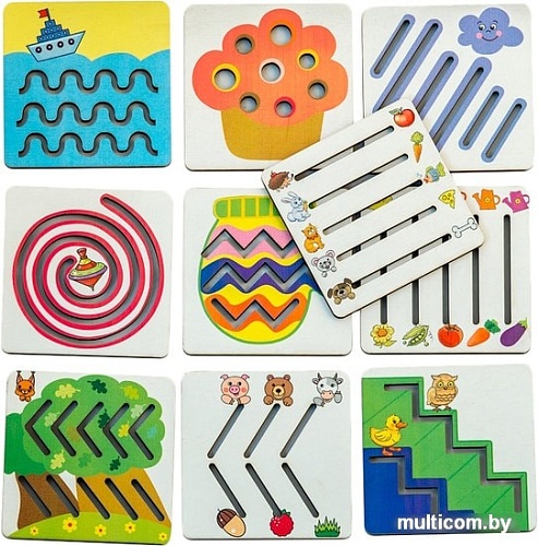 Трафарет Smile Decor Маленькие линейки для больших побед П206