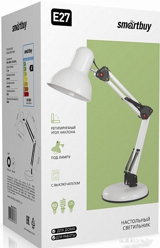 Настольная лампа SmartBuy SBL-DL-E27-w