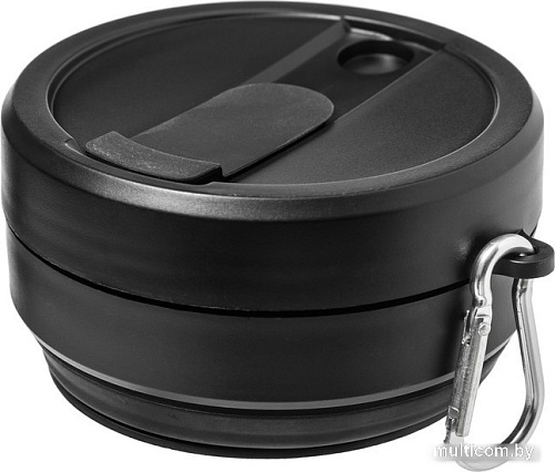 Многоразовый стакан Collapsible 473 мл (угольно-черный)