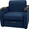 Кресло Сириус Лидер-2 ППУ 95x110 (Eva 22 велюр синий)
