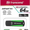 USB Flash Transcend JetFlash 810 Black-Green 64GB (TS64GJF810)