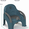 Детский горшок Amarobaby Baby chair AB221105BCh/18 (бирюзовый)