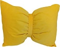Декоративная подушка Sled Бант 45x35x17 (желтый)