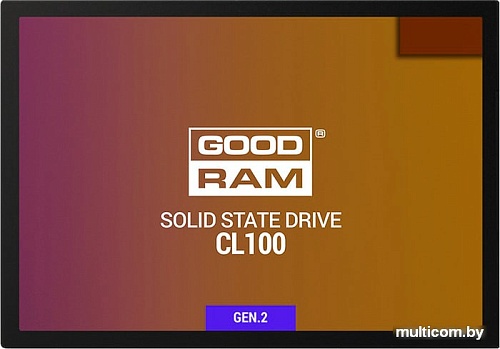 SSD GOODRAM CL100 Gen. 2 480GB SSDPR-CL100-480-G2