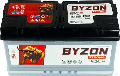 Автомобильный аккумулятор BYZON R+ (100 А·ч)