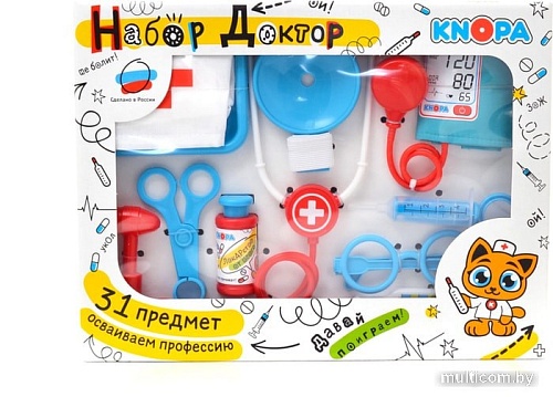 Игровой набор доктора терапевта Knopa 87017