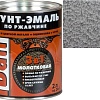 Грунт-эмаль Dali 3 в 1 по ржавчине молотковая 2 л (серебристый)