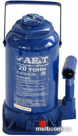 Бутылочный домкрат AE&T T20220 20т