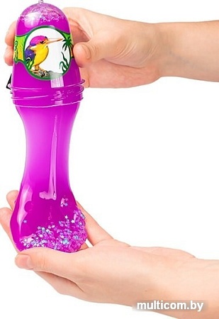 Слайм Jungle Slime Птичка Зимородок с белыми звездочками BS300-130