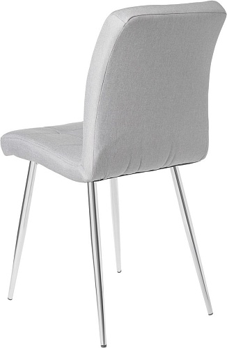 Стул Mio Tesoro Вивьен DC-140C (серый/хром)