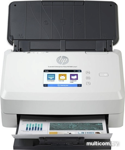 Сканер HP ScanJet Enterprise Flow N7000 snw1 6FW10A