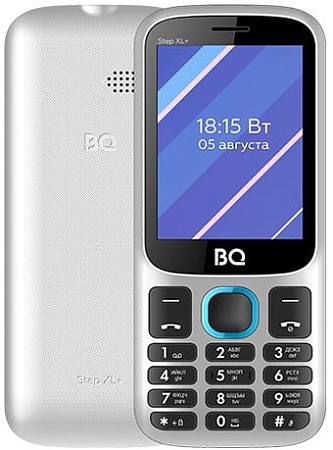 Мобильный телефон BQ-Mobile BQ-2820 Step XL+ (белый/синий)