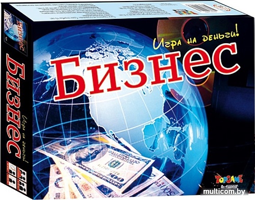 Настольная игра Topgame Бизнес. Игра на деньги 01185