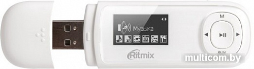 MP3 плеер Ritmix RF-3450 8GB (белый)