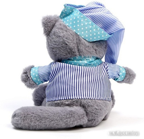 Классическая игрушка Milo Toys Кот Шанти в пижаме 9470986