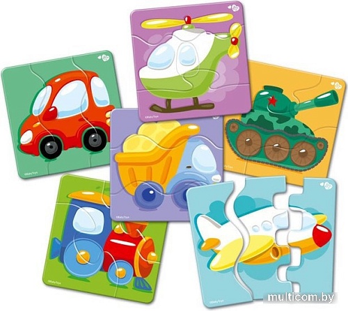 Мозаика/пазл Baby Toys Транспорт 02502