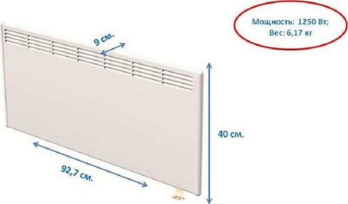 Конвектор Beha PV 12 Wi-Fi