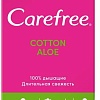 Прокладки ежедневные Carefree Cotton Aloe (30 шт)