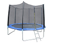 Батут GetActive Jump 10ft-305 см 10464F2Y-L складной лестница, сетка (синий)